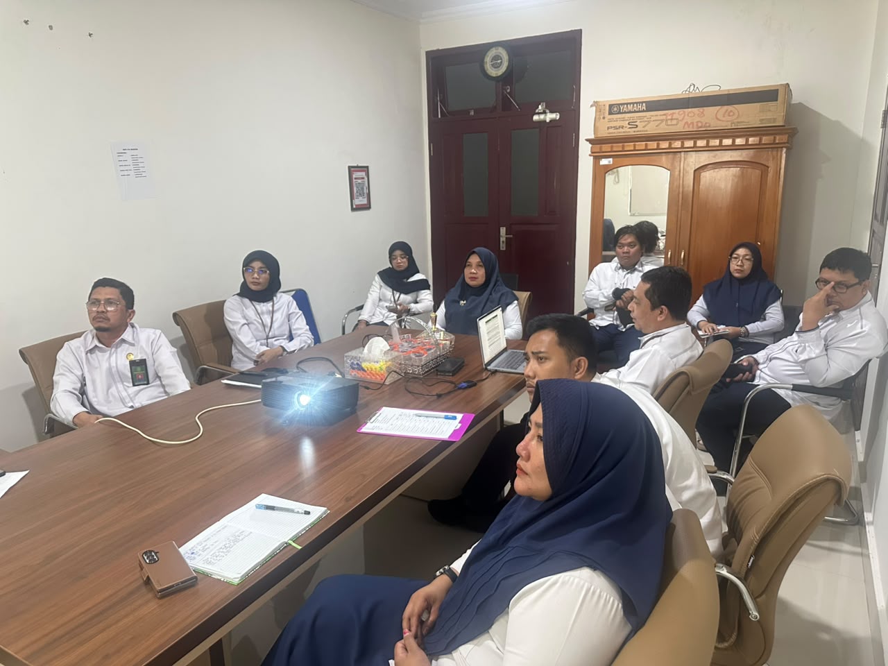 Peserta Rapat Monev SAKIP Pengadilan Agama Marisa
