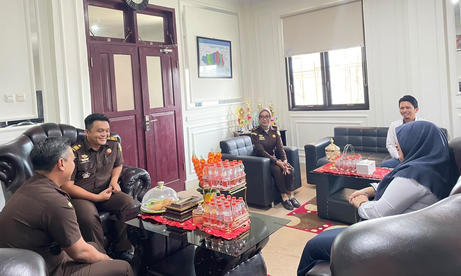 Perkuat Sinergi Pelayanan Hukum, PA Marisa Terima Kunjungan Kejaksaan Negeri Pohuwato